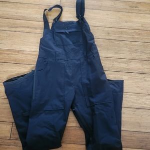 Womens Burton snowboarding bibs overall pants